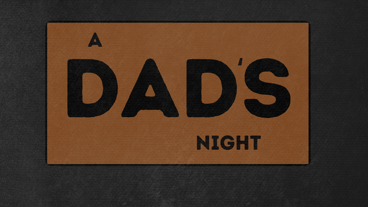 HFBC Event Artwork: Thru the Roof – A Dad's Night