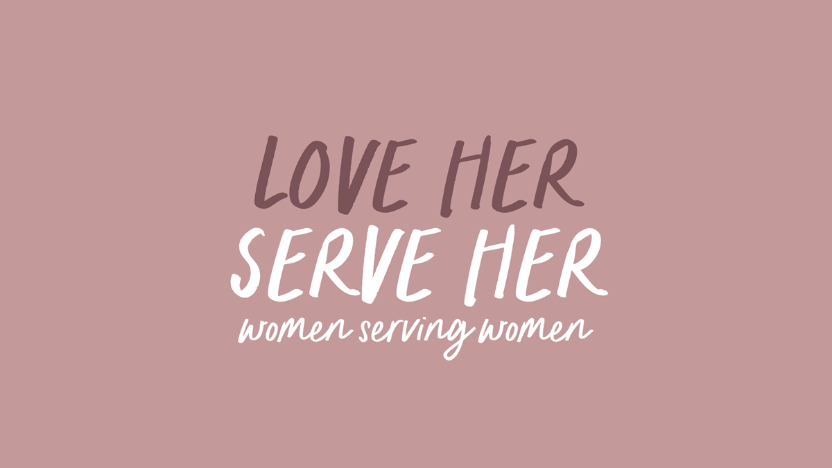 HFBC Event Artwork: Love Her Serve Her
