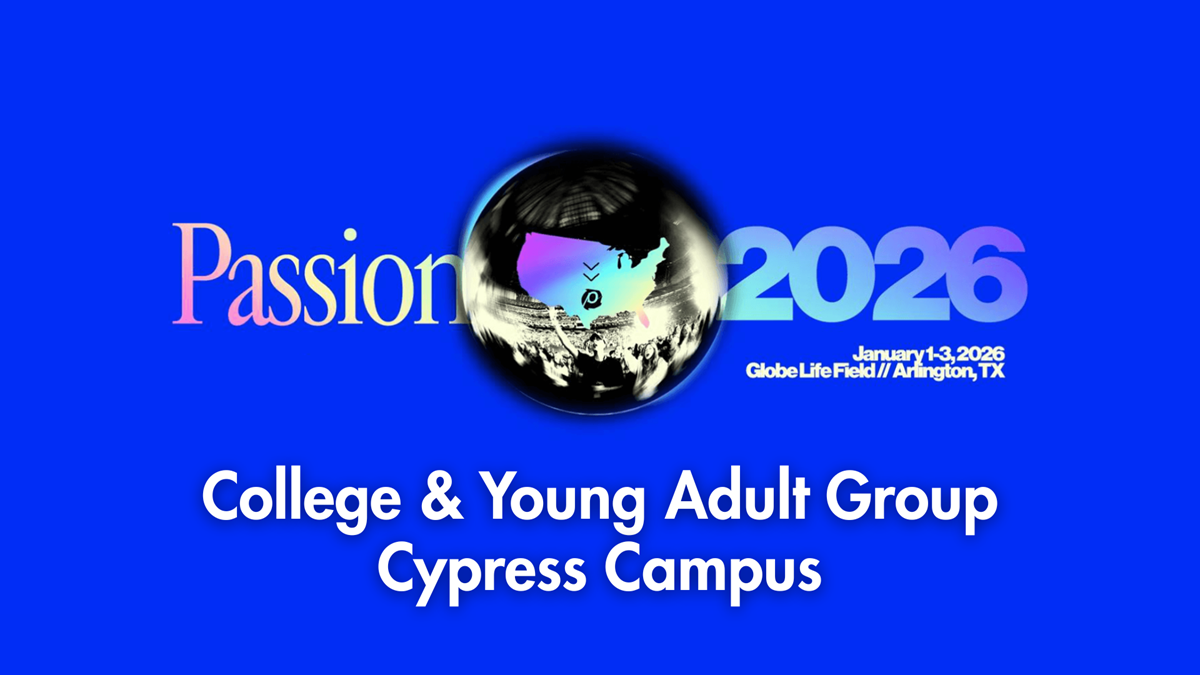 HFBC Event Artwork: Passion Conference for College & Young Single Adults