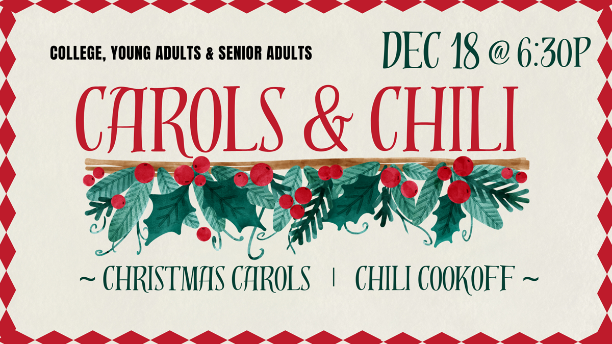 HFBC Event Artwork: Carols & Chili