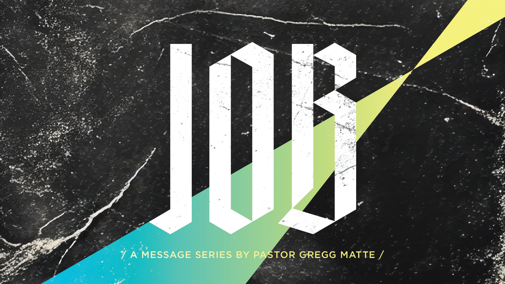 Houston's First Message: God’s Perspective is BIGGER! (Job 38–40)